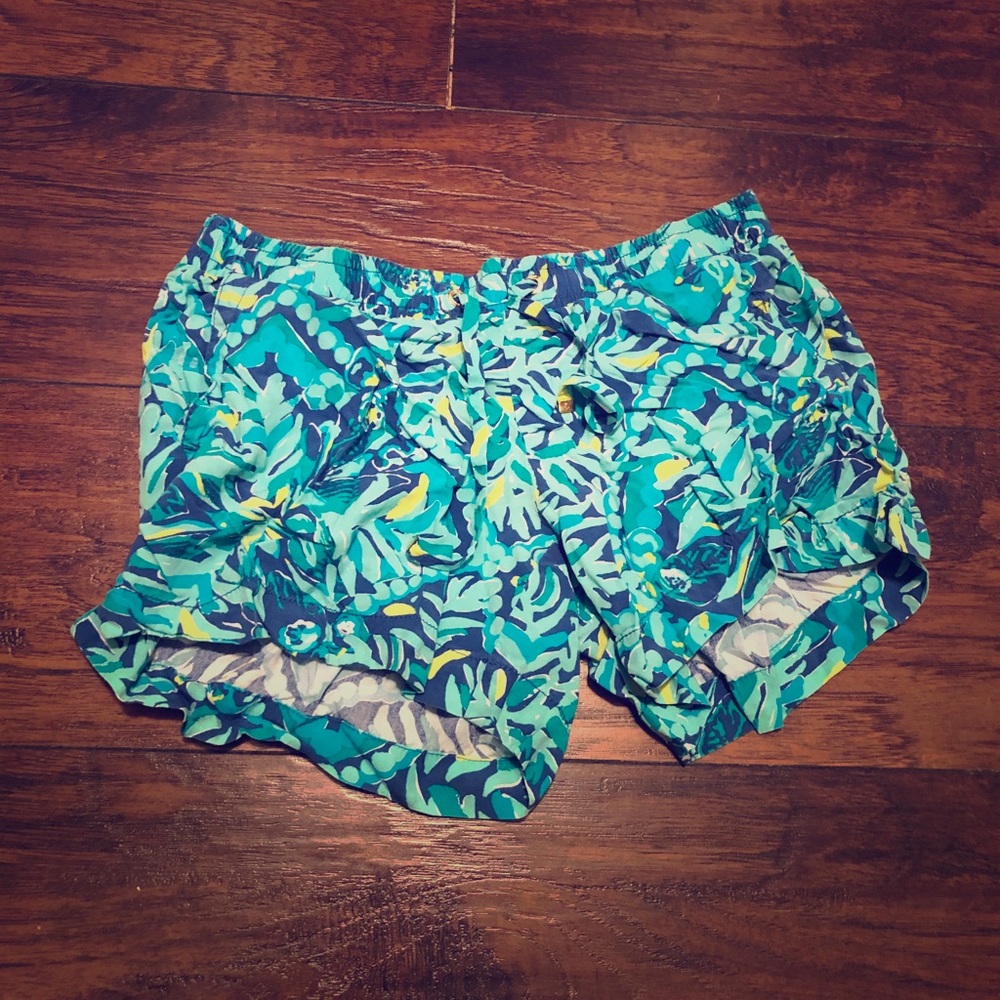Lily Pulitzer Tie Waist Shorts